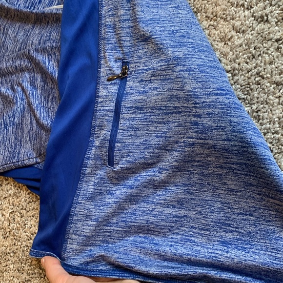 Blue Dry Fit Zip Up - Picture 3 of 3